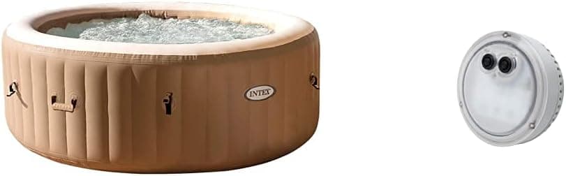 Intex PureSpa Bubble Massage 28428 con lámpara