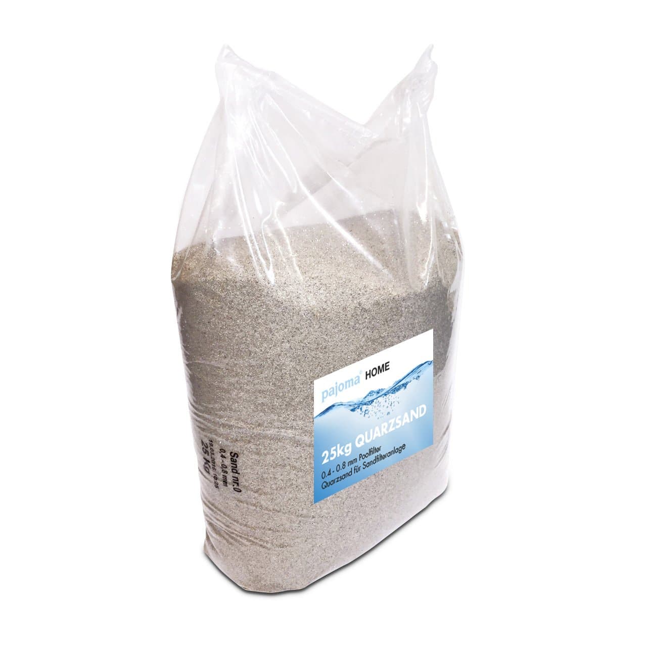 Pajoma arena de cuarzo para filtro de piscina 25 kg
